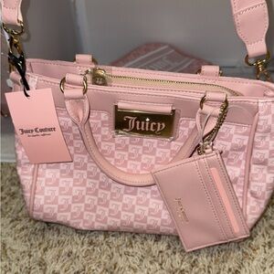 Juicy Couture Light Pink Satchel Bag